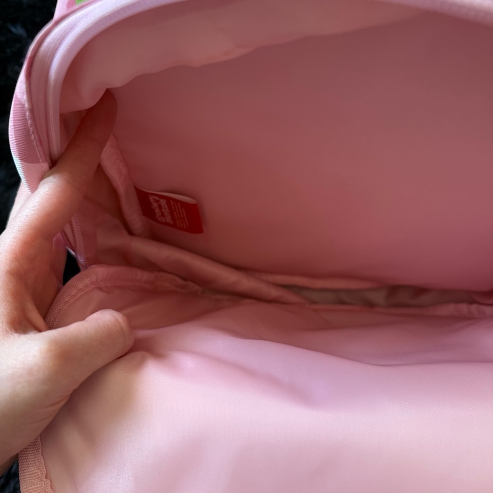 Pink Strawberry Shortcake Mini Backpack - Picture 4 of 5